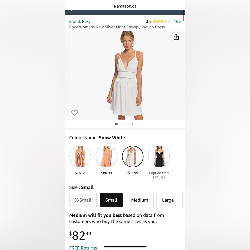 Roxy dress